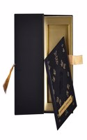 Shani Dev Chalisa Book (Hindi, Roman Hindi - English Alphabets), Hardbound Gift Case