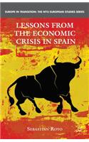 Lessons from the Economic Crisis in Spain