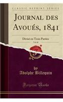 Journal Des Avoués, 1841, Vol. 60