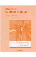 Student's Solutions Manual for Statistics