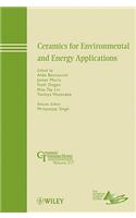 Ceramics for Environmental and Energy Applications