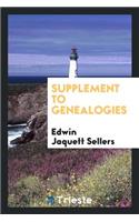 Supplement to Genealogies