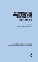 Information Brokers and Reference Services