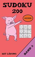 Sudoku 200 Schwer Mit Lösung Band 3