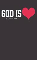 GOD Notebook Journal: GOD Notebook Journal gift Journal 6 x 9 120 pages