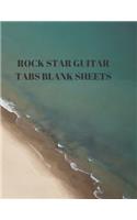 Rock Star Guitar Tabs Blank Sheets