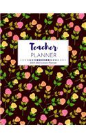 Teacher Planner 2019-2020: Calendar lesson planner notebook Lesson planner for teachers 2019-2020 weekly and monthly