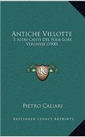 Antiche Villotte