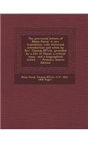 The Provincial Letters of Blaise Pascal. a New Translation with Historical Introduction and Notes by REV. Thomas M'Crie, Preceded by a Life of Pascal,