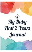 My Baby First 2 Years Journal