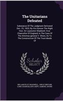 Unitarians Defeated