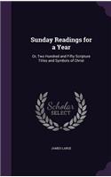Sunday Readings for a Year