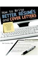 How to Write Better RÃ©sumÃ©s and Cover Letters