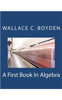 First Book In Algebra