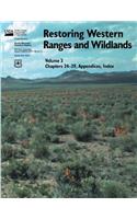 Restoring Western Ranges and Wildlands (Volume 3, Chapters 24-29, Appendices, Index)