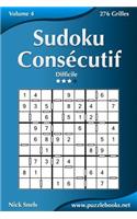 Sudoku Consécutif - Difficile - Volume 4 - 276 Grilles