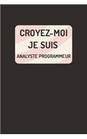 Croyez-moi je suis Analyste programmeur
