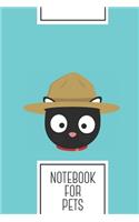 Notebook for Pets