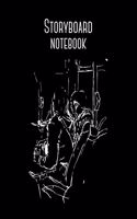 Storyboard Notebook: Blank Storyboard - Sketchbook template panel pages for Storytelling and Layouts - Pages with 3 Story Board Frames - 110 Pages