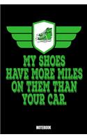 My Shoes Have More Miles On Them Than Your Car