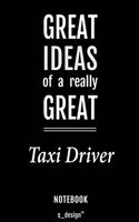 Notebook for Taxi Drivers / Taxi Driver