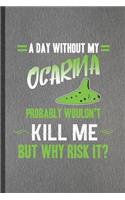 A Day Without My Ocarina Probably Wouldn't Kill Me but Why Risk It