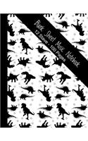 Blank Music Sheet Notebook