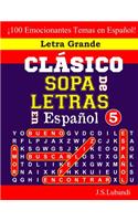 CLÁSICO SOPA De LETRAS En Español; 5