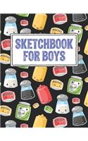 Sketchbook for Boys
