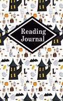 Reading Journal: Book Reading List, Reading Journals For Book Lovers, Portable Book Reading Diary, Reading Log Summary, Cute Halloween Cover