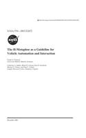 The H-Metaphor as a Guideline for Vehicle Automation and Interaction