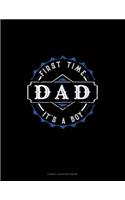 First Time Dad It's a Boy: Cornell Notes Notebook