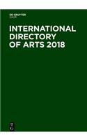 INTERNATIONAL DIRECTORY OF ARTS 2018
