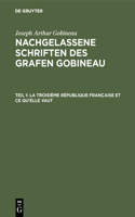 La Troisième République Française Et CE Qu'elle Vaut