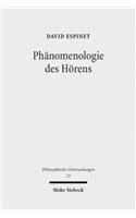 Phanomenologie des Horens