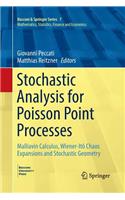 Stochastic Analysis for Poisson Point Processes