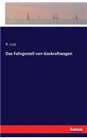 Fahrgestell von Gaskraftwagen