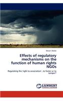 Effects of Regulatory Mechanisms on the Function of Human Rights Ngos