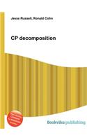 Cp Decomposition