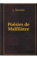 Poésies de Malfilâtre