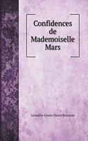Confidences de Mademoiselle Mars