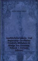 Ausfuhrliche Lebens- Und Regierungs-Geschichte Friedrich Wilhelms Iii: Konigs Von Preussen, Volume 3 (German Edition)
