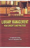 Library Management: New Concepts And Practices