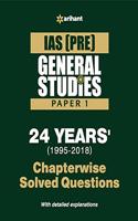 24 Years' Chapterwise Solved Questions IAS Pre General Studies Paper I