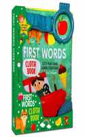 Hello Friend Books Fun With First Words - Cloth Book for Early Learning and Interactive Education