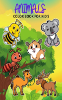 Animals Color Book For Kids