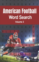 American Football Word Search (Volume 3)
