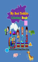 My Best Toddler Coloring Book