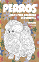 Libros para colorear de patrones - Nivel fácil - Animales - Perros