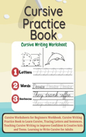 Cursive Practice Book
